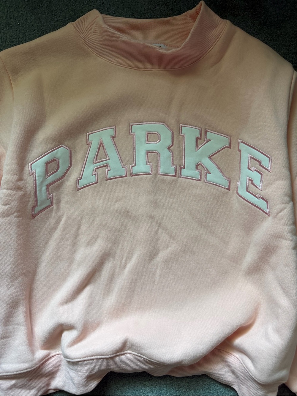 PARKE Mockneck in Ballet from Valentine’s Day Drop 2025 - Picture 2 of 3